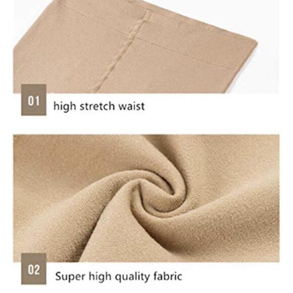 Women Winter Autumn Outdoor Legs Fake Translucent Warm Fleece Pantyhose Stocking - Picture 12 of 12